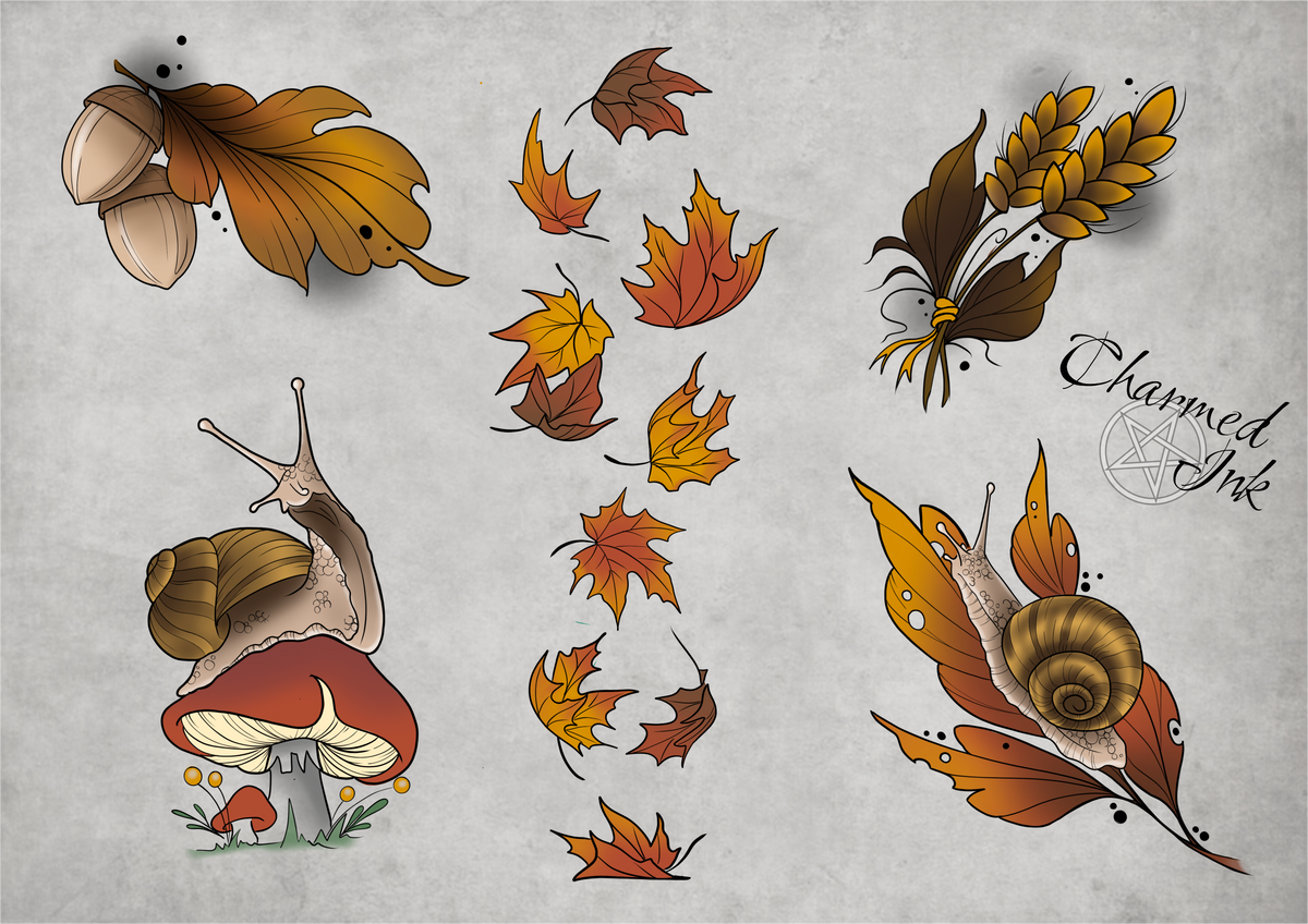 Whimsical Autumn Wood Friends