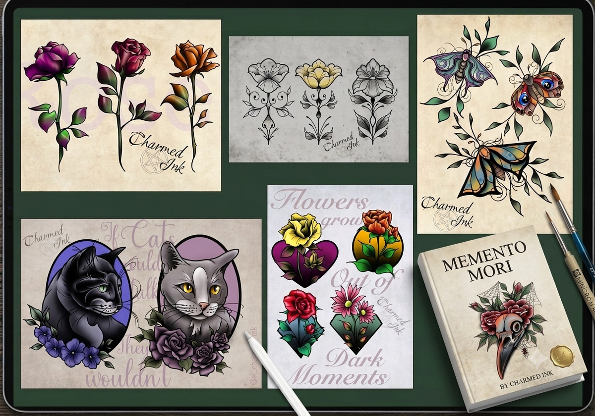 Illustration Sheet Showcase