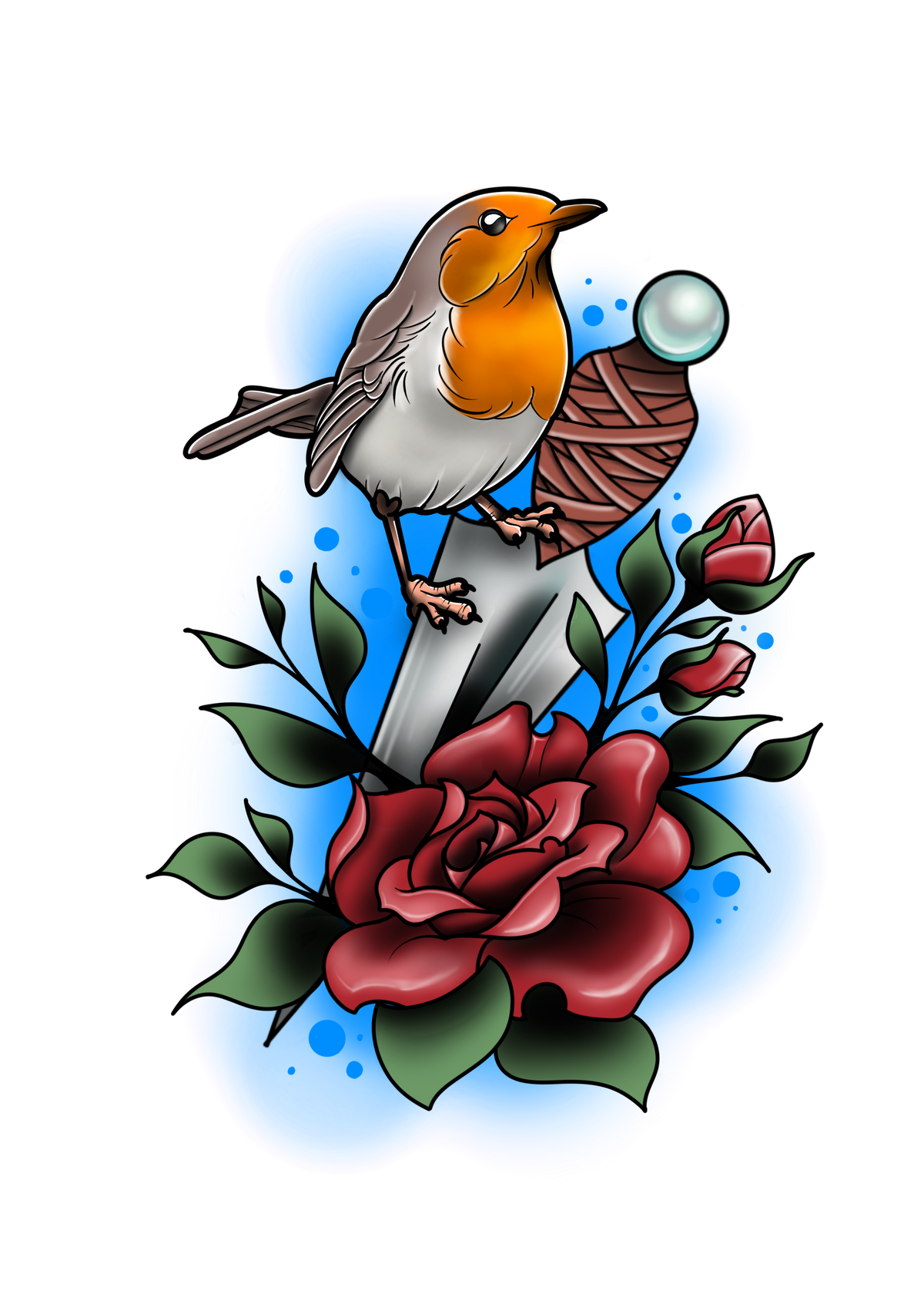 Sweet Robin & Rose