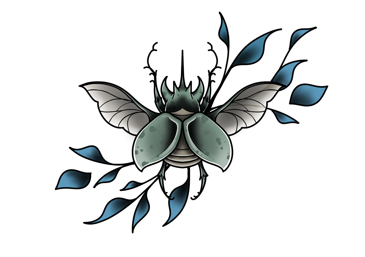 Azure Stag Beetle